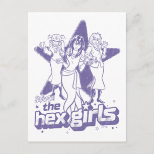 Carte Postale La puissance étoilée des filles hexagonales