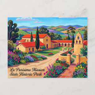 Carte Postale La Purísima Mission State Historic Park Californie