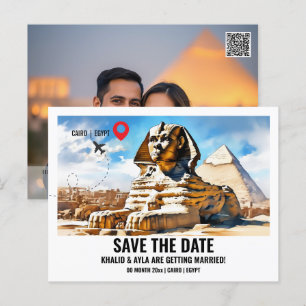 Carte Postale La pyramide Sphinx du Caire photo enregistrer la d