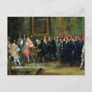 Carte Postale La réception des Ambassadeurs