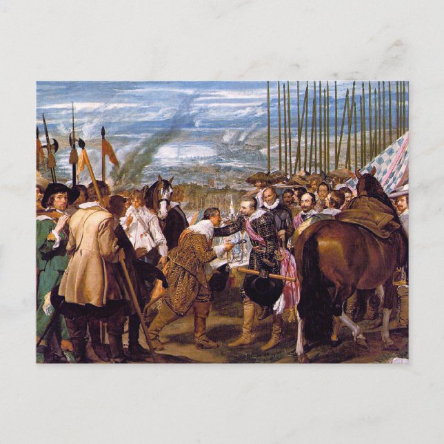 Carte Postale La reddition de Breda (Devant)