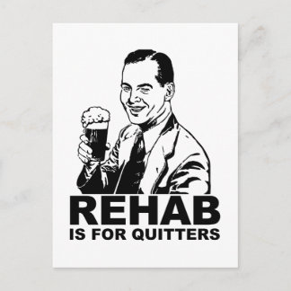 Carte Postale La Rehab Est Pour Les Quitters