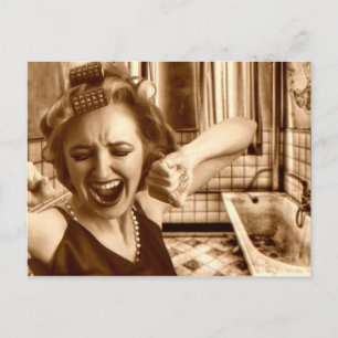 Carte Postale La reine de beauté le matin