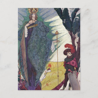 Carte Postale La reine des neiges 1