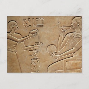 Carte Postale La reine Kawit à ses toilettes