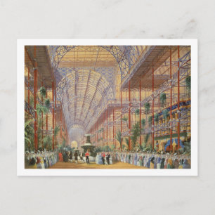 Carte Postale La reine Victoria inaugure l'exposition de 1862 ap