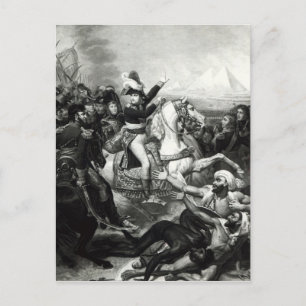 Carte Postale La représentation de Napoléon comme héros de la co