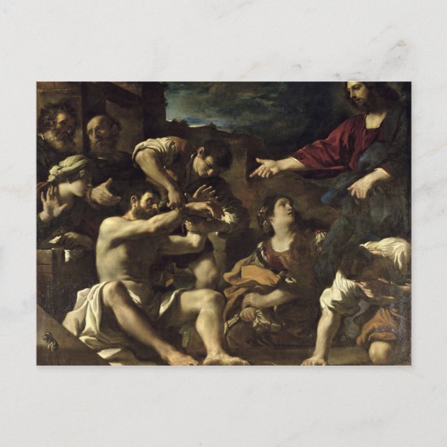 Carte Postale La Résurrection de Lazare, c.1619 (Devant)