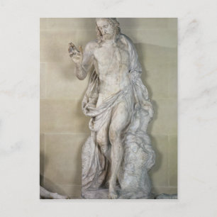 Carte Postale La Résurrection, détail du Christ