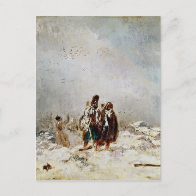 Carte Postale La retraite de la Russie (Devant)