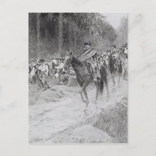 Carte Postale La retraite de Washington des grandes prairies