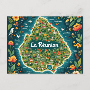 CARTE POSTALE LA REUNION