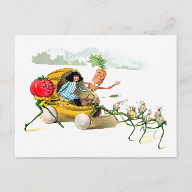 Carte Postale La Revanche des Végé-Men (Devant)