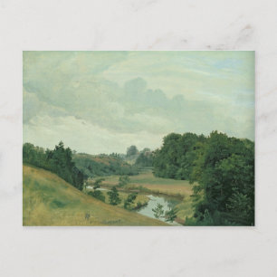 Carte Postale La rivière Alster à Poppenbuttel dans