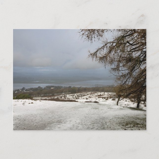 Carte Postale La rivière Kent en hiver (Devant)
