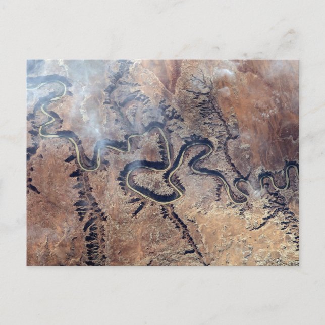 Carte Postale La Rivière Verte Et Ses Canyons Tributaires Dans L (Devant)