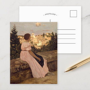 Carte Postale La robe rose   Fré dé ric Bazille