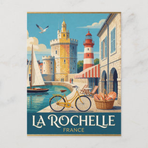 Carte Postale La Rochelle France Ville Maritime Voyage