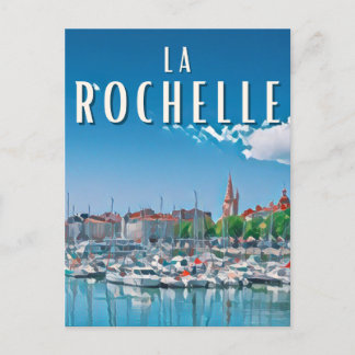 Carte Postale La Rochelle Photo Vintage
