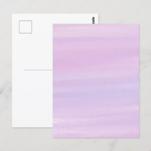 Carte Postale La rose lavande est ma couleur préférée