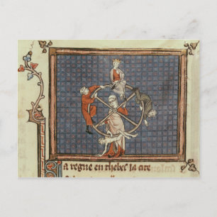 Carte Postale La Roue de la Fortune, d'Ovide Moralize
