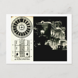 Carte Postale La Roulette de Monte Carlo, Monaco Vintage