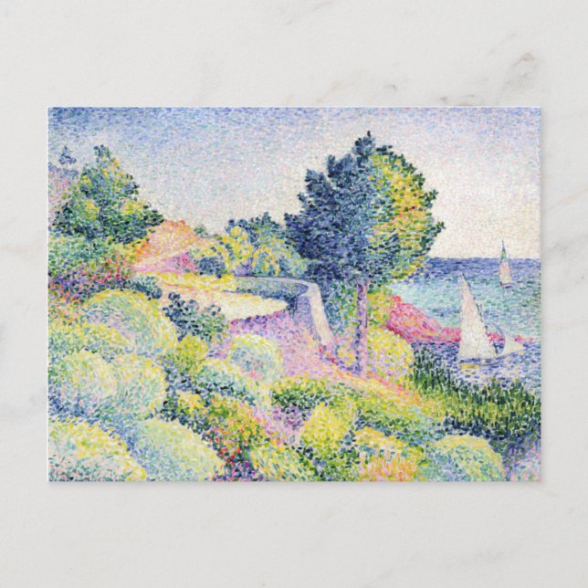 Carte Postale La Route sur la Côte (Devant)