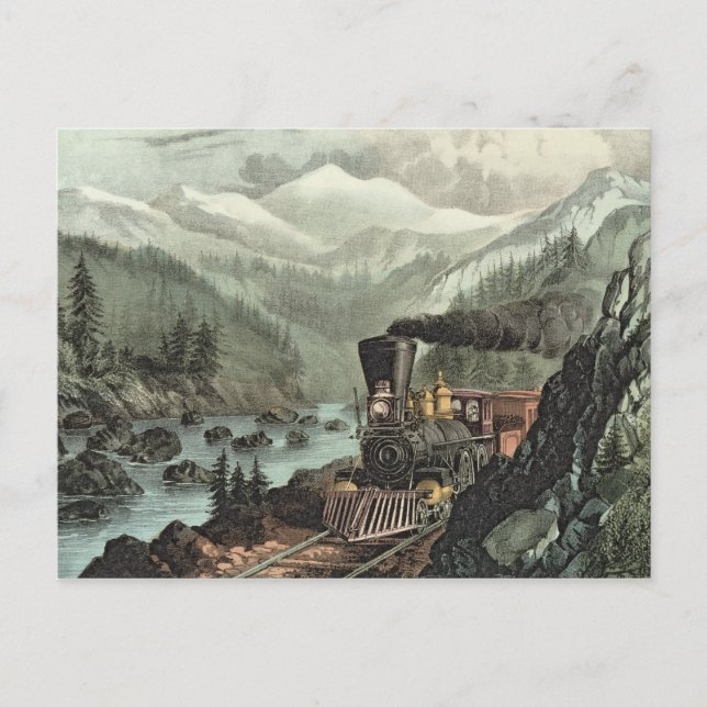 Carte Postale La route vers la Californie (Devant)