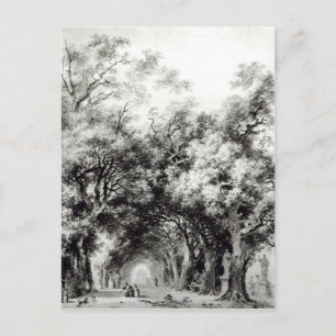 Carte Postale La ruelle ombragée, vers 1773-74