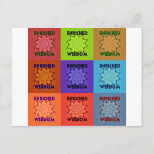 Carte Postale La sagesse de Hakuna Matata enrichie