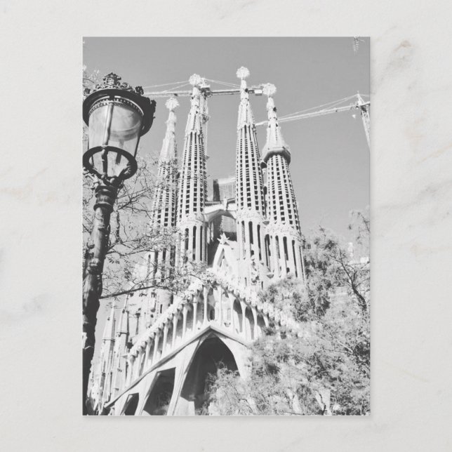 Carte Postale La Sagrada Familia (Devant)