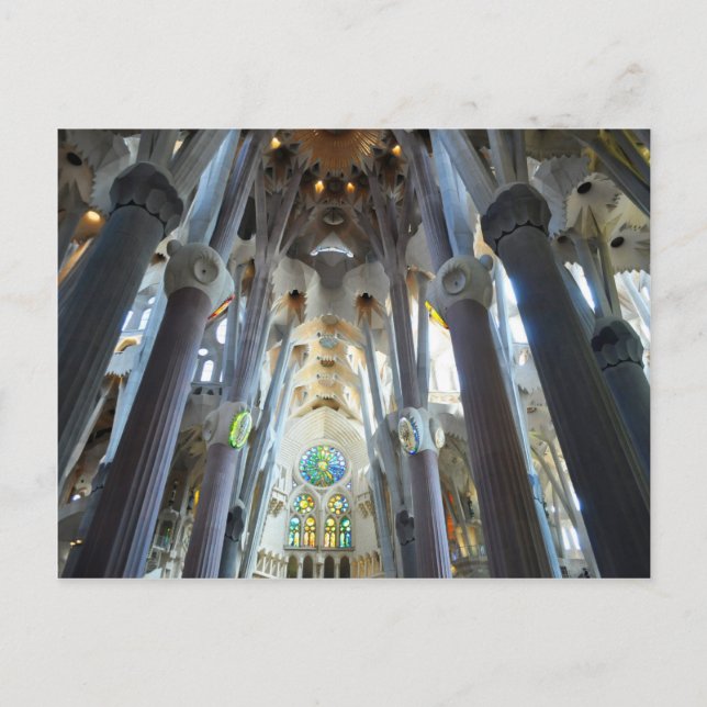 Carte Postale La Sagrada Familia (Devant)