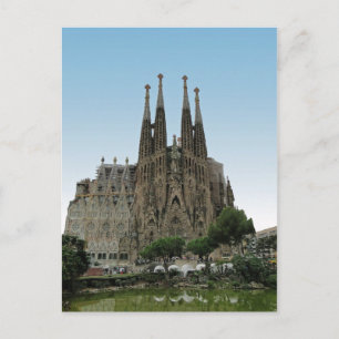Carte Postale La Sagrada Familia, Barcelone, Espagne