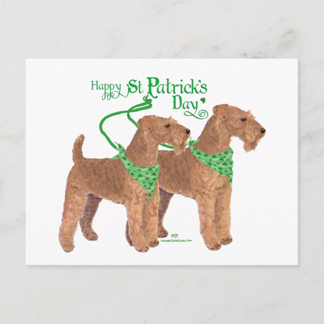 Carte Postale La Saint-Patrick (Devant)
