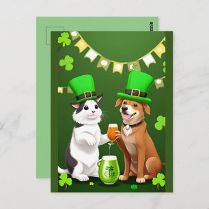 Carte Postale La Saint-Patrick