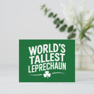 Carte Postale La Saint-Patrick du plus grand lutin du monde