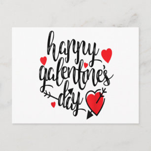 Carte Postale La Saint-Valentin Galentine's Day Amitié Féminine