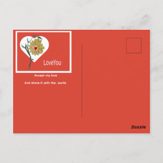 Carte Postale La Saint-Valentin tous les jours AmourVous sentime