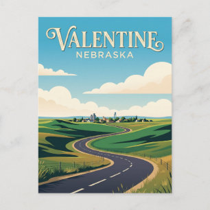 Carte Postale La Saint-Valentin USA