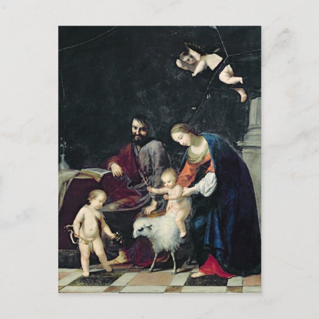 Carte Postale La Sainte Famille (Devant)