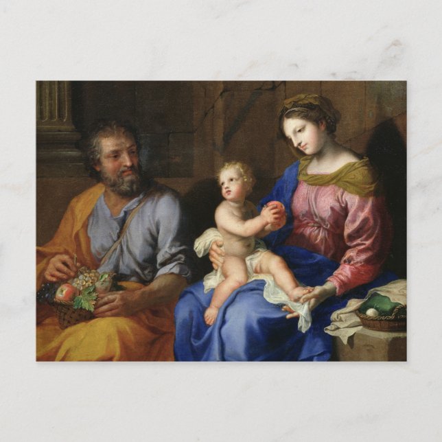 Carte Postale La Sainte Famille (Devant)