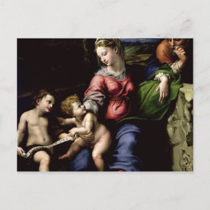 Carte Postale La Sainte Famille du Chêne, c.1518