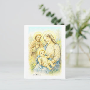 Carte Postale La Sainte Famille - Nativité