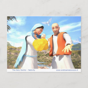 Carte Postale La Sainte Famille - Nativité