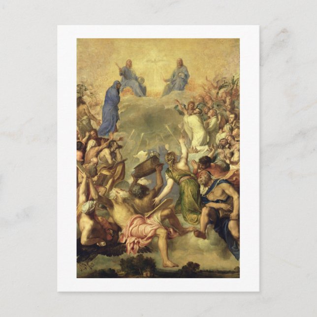 Carte Postale La Sainte Trinité, 1553/54 (huile sur toile) (Devant)