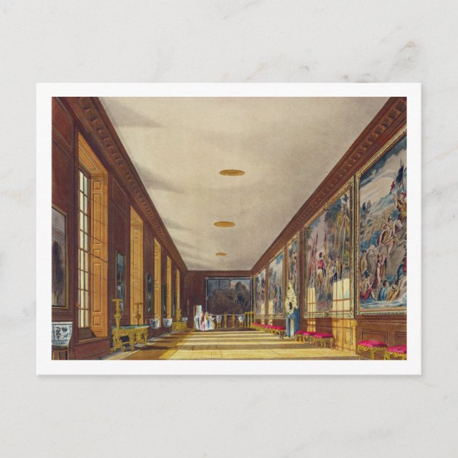 Carte Postale La salle de bal, Hampton Court, de "L'histoire de (Devant)