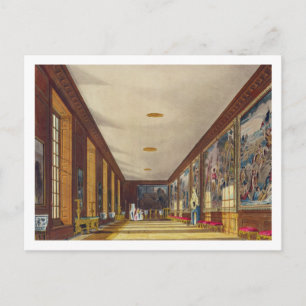 Carte Postale La salle de bal, Hampton Court, de "L'histoire de
