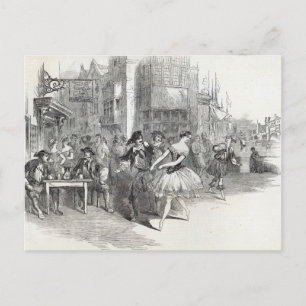 Carte Postale La scène du nouveau ballet du 'remue de