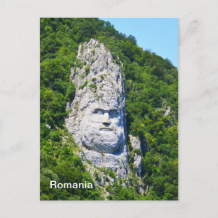 Carte Postale La sculpture rocheuse en Roumanie