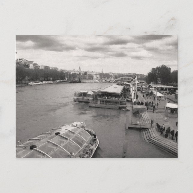 Carte Postale La Seine (Devant)